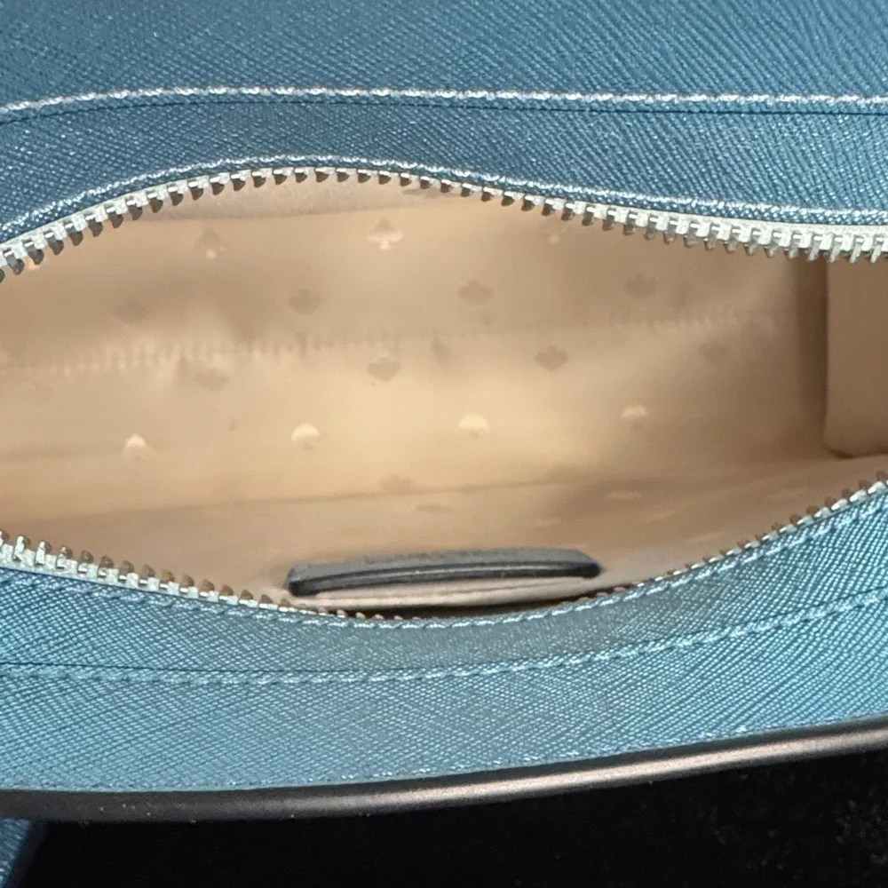 Kate Spade Glittering Light Blue Crossbody Bag